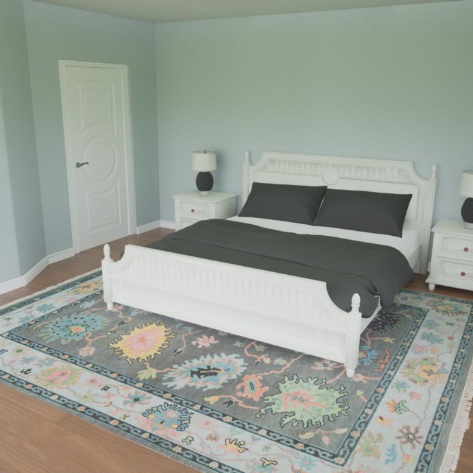 midnight twirl rug