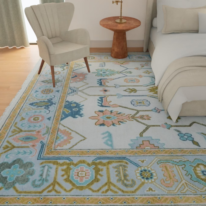 symmetry poetry rug