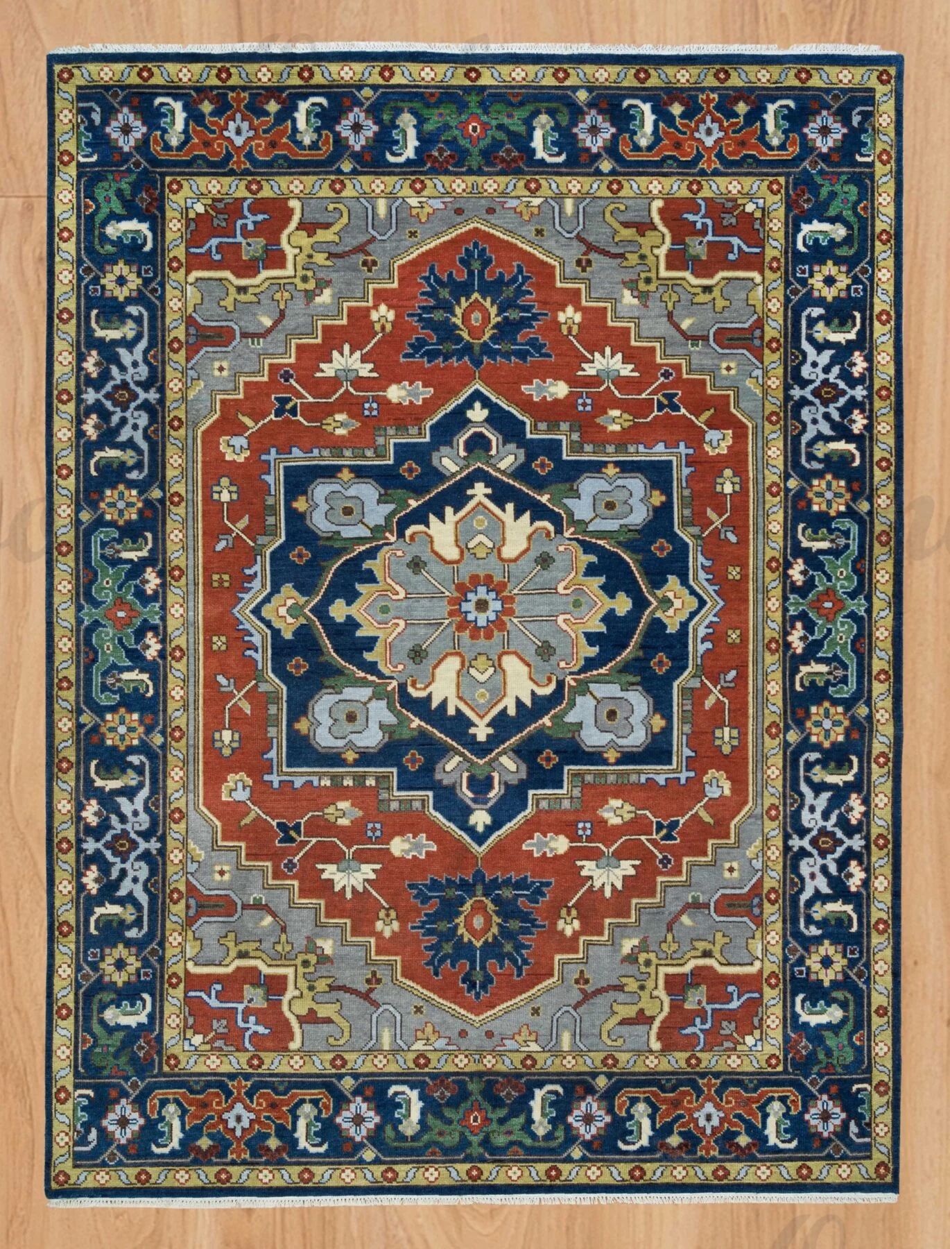 Oriental Rose Wool Rug