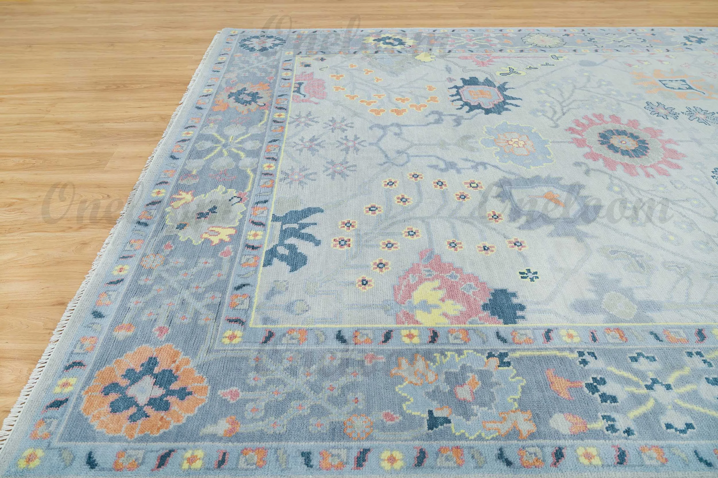 California Dreaming Blues Wool Rug