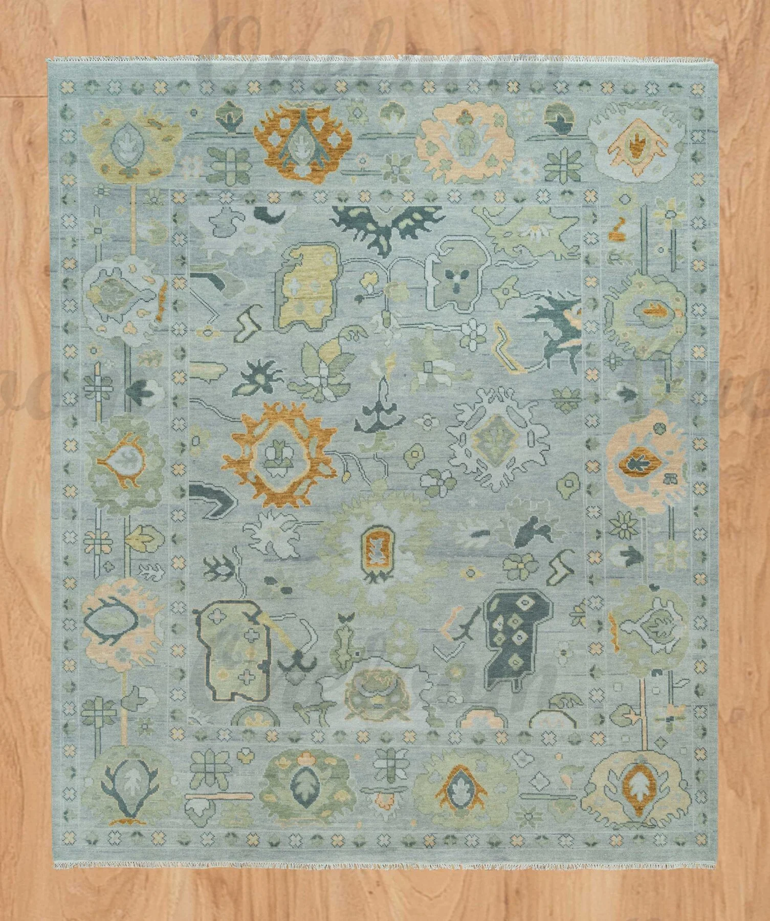 Oversize Modern Handmade Wool Rug