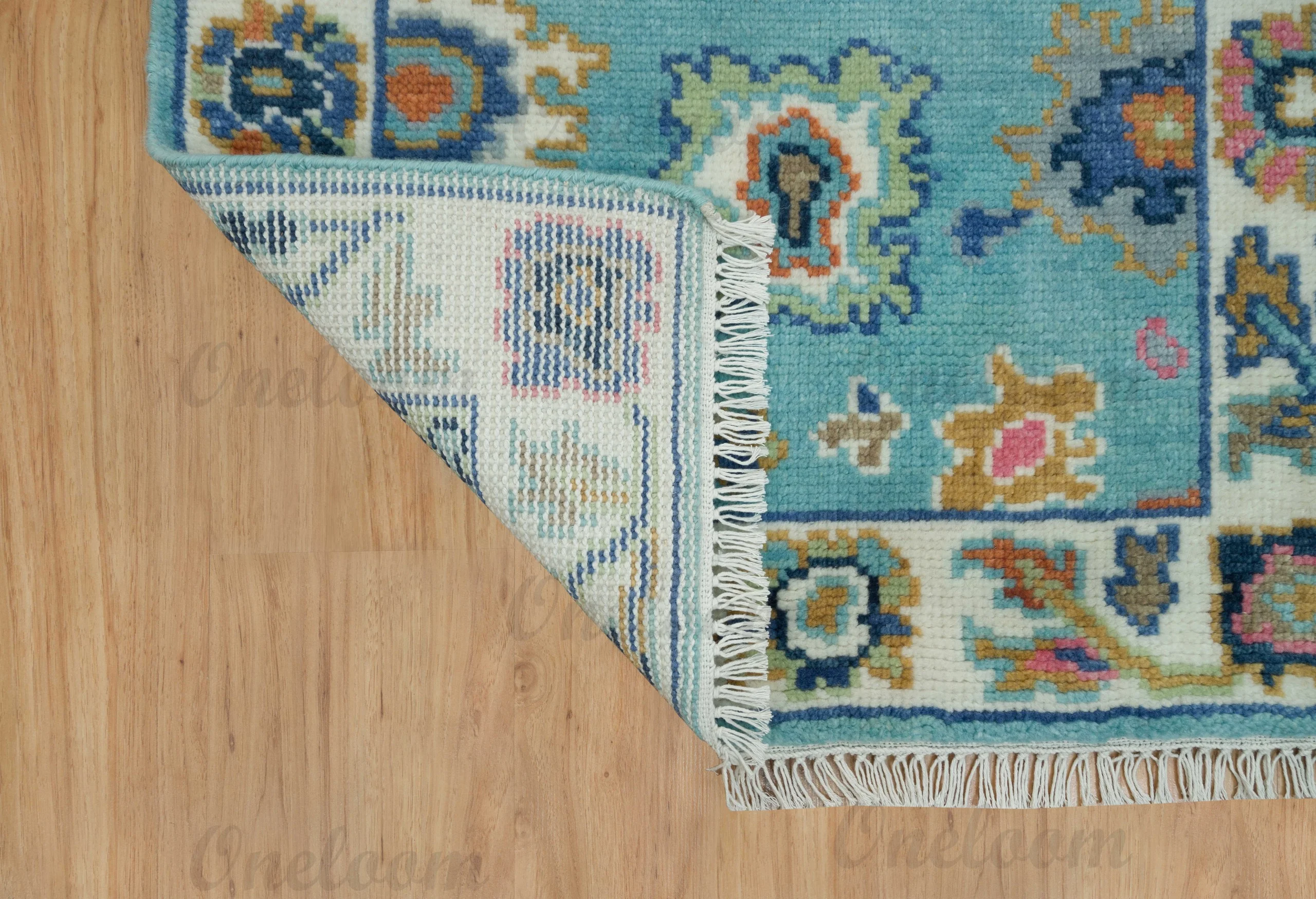 Soft Hand-knotted Wool Rug