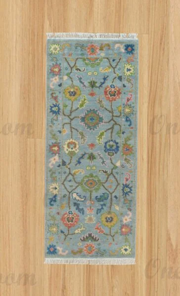 Colorful Floral Area Rug Multi Size