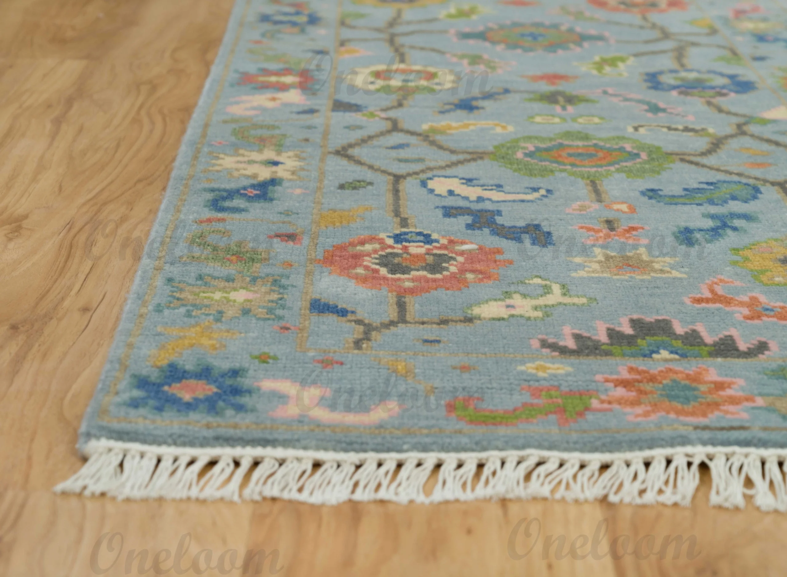 Colorful Floral Area Rug Multi Size