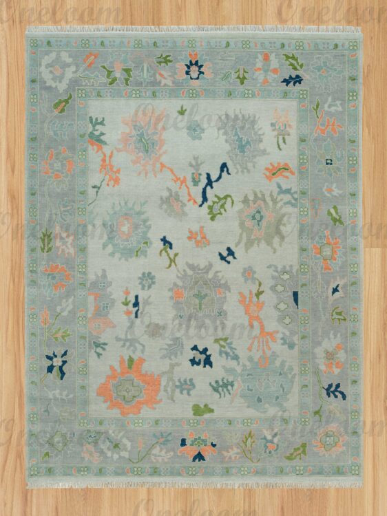 Bedroom rug in high-quality wool