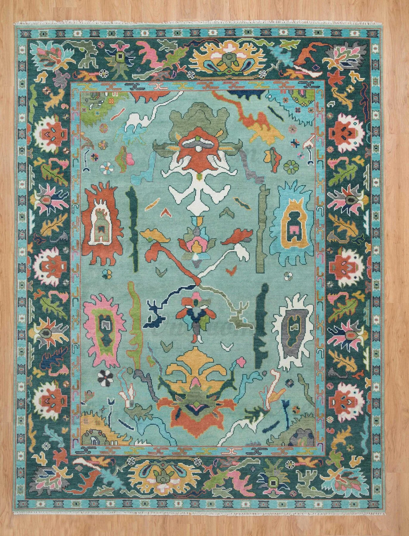 More Than Blue Area Rug