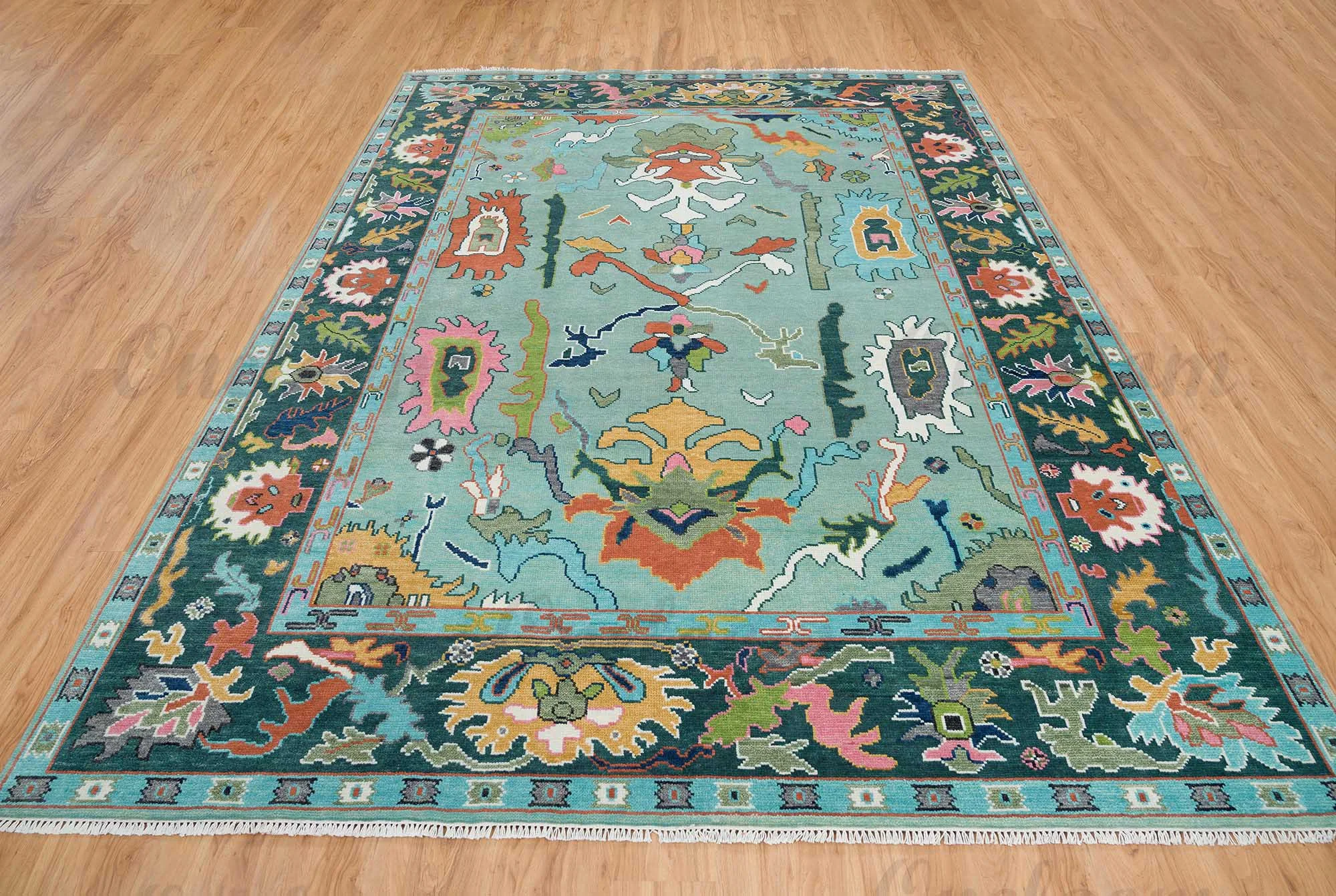 More Than Blue Area Rug