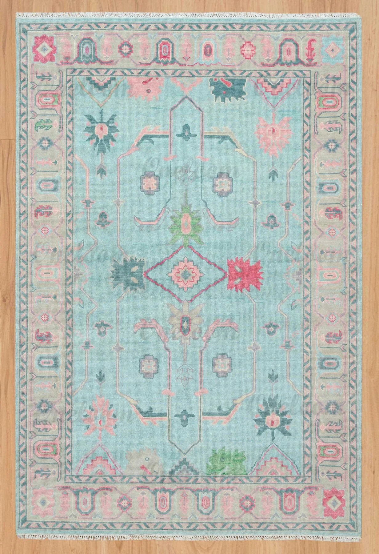 Handmade Wool Area Rug