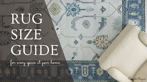 rug size guide for finding the perfect rug for every space at your home